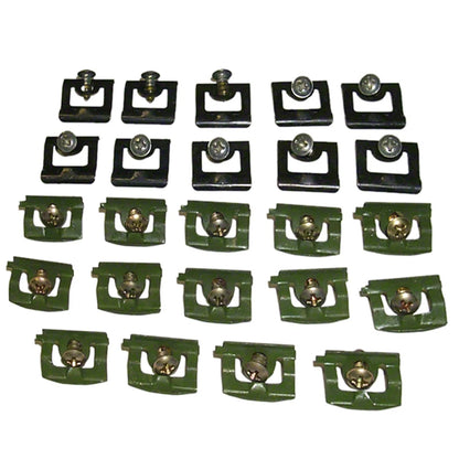 24-Piece Replacement Reveal Moulding Clip Set for Jeep Cherokee (2014–2020)