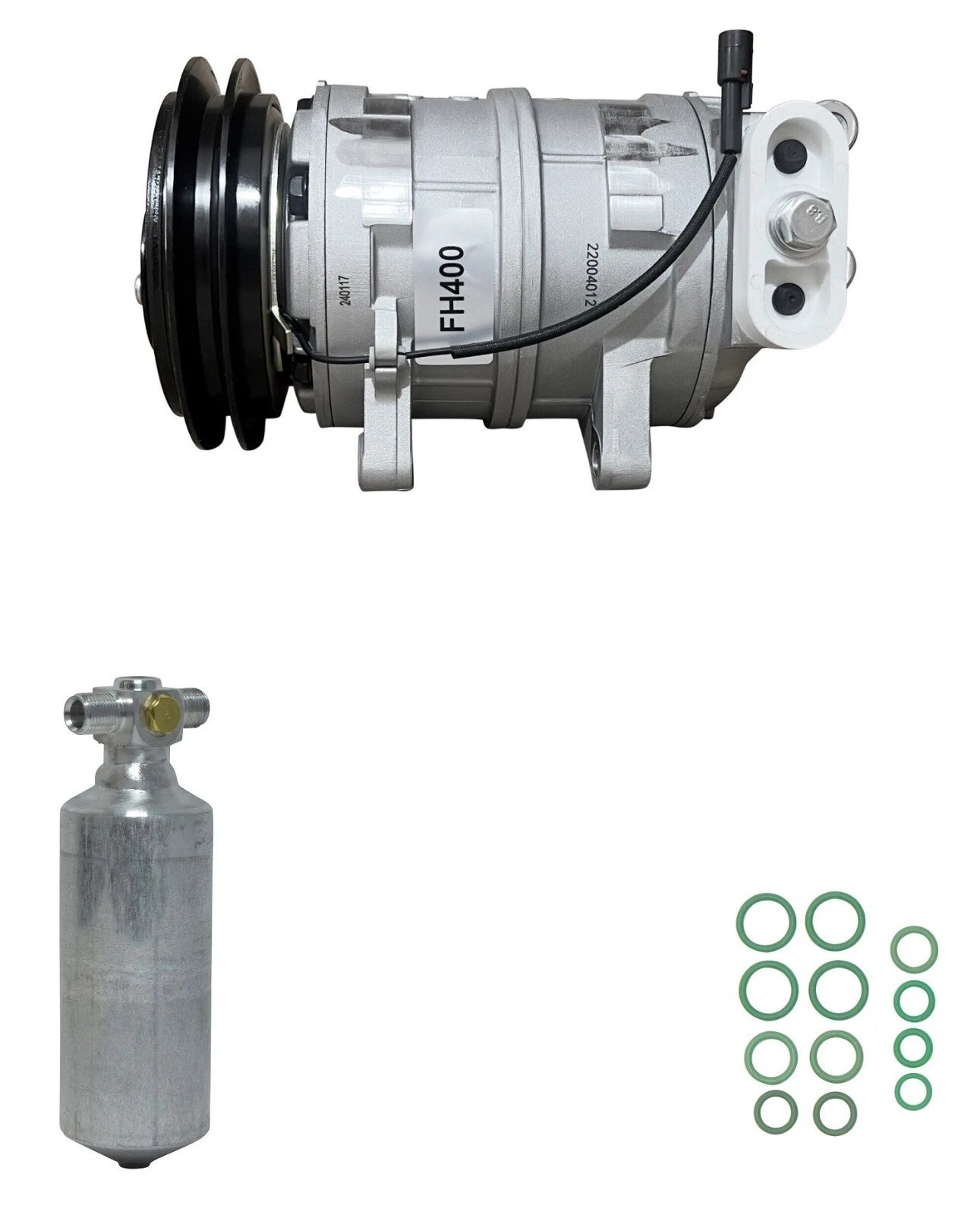 AC Compressor Kit Replacement for Isuzu NPR 4.8L Turbo (2000–2001)