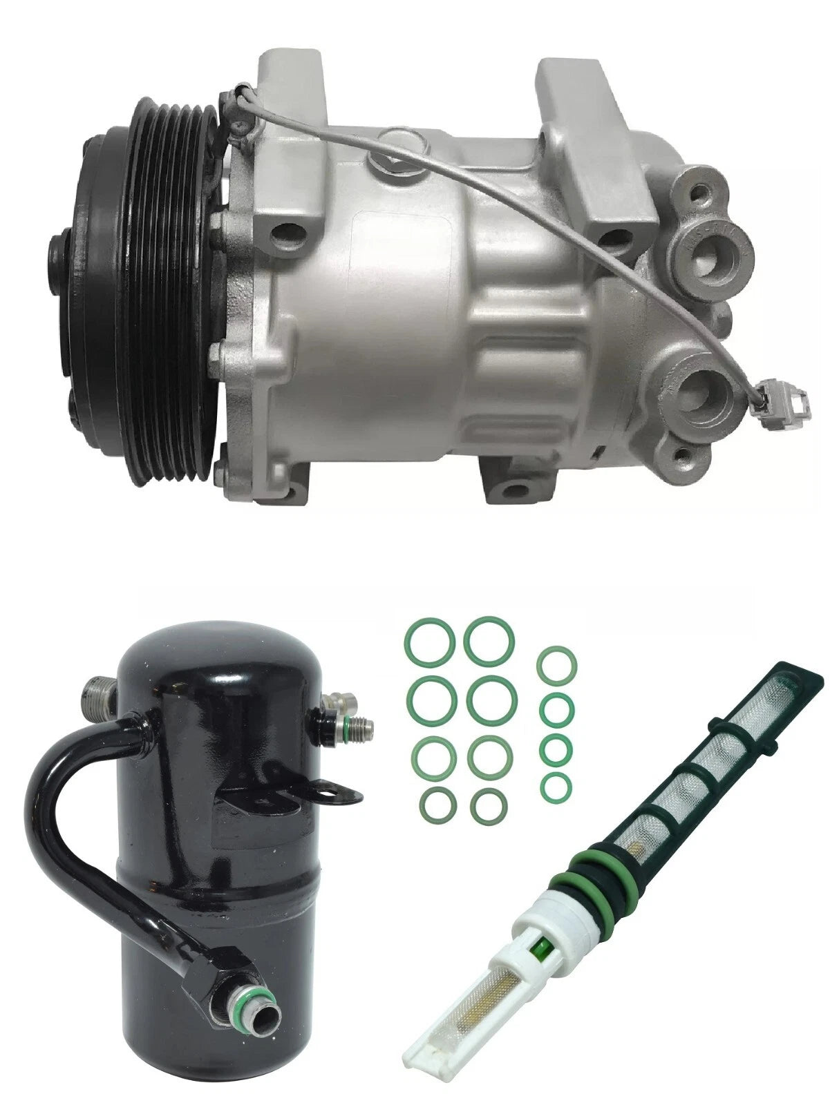 AC Compressor Kit Replacement for Mazda 626 2.5L V6 (2000–2002)