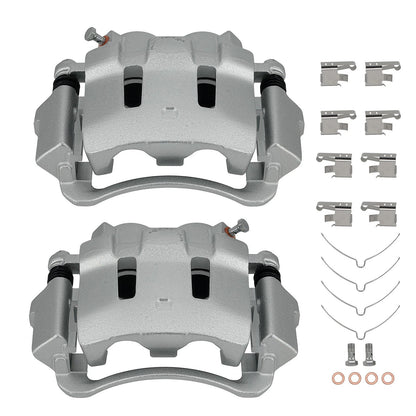 Front Disc Brake Caliper Set for Ford F-250 F-350 Super Duty Excursion (2011–2016)