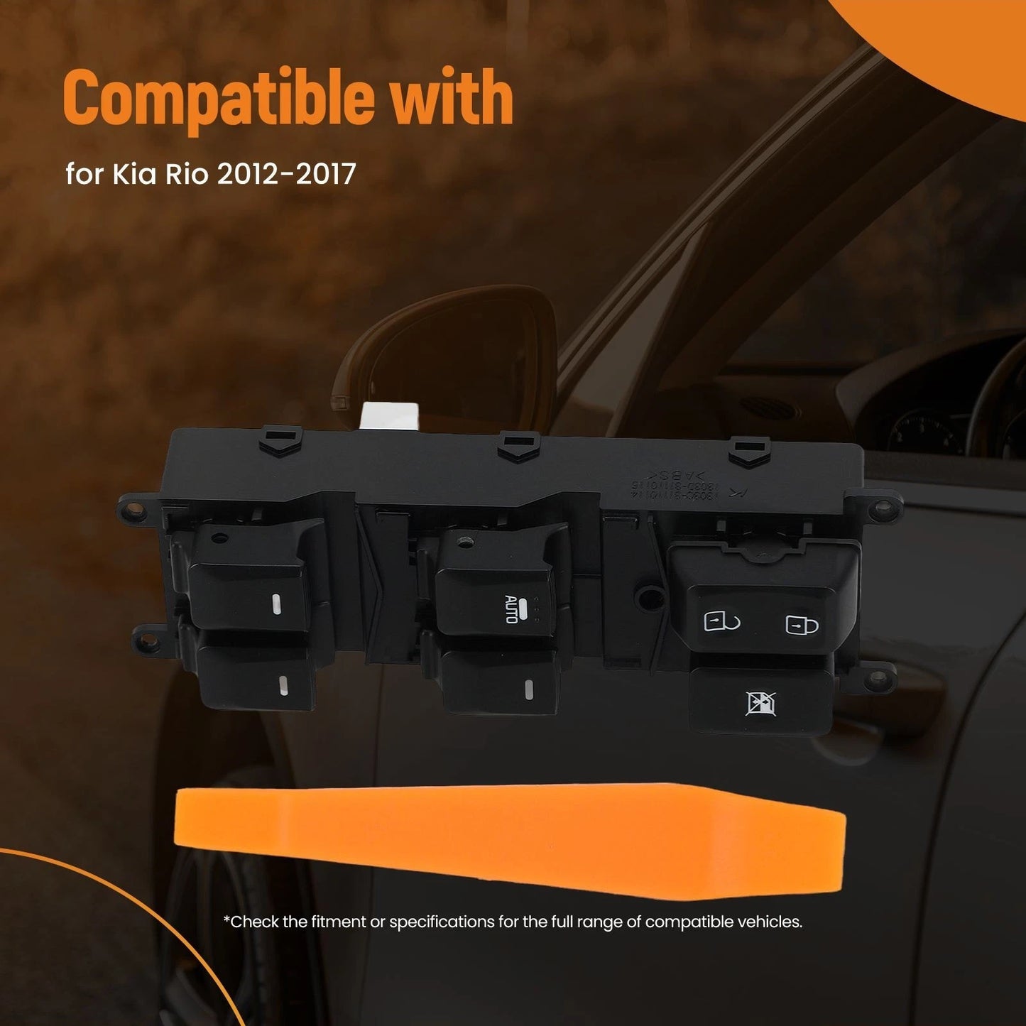 Door Window Switch for Kia Rio (2012–2017)