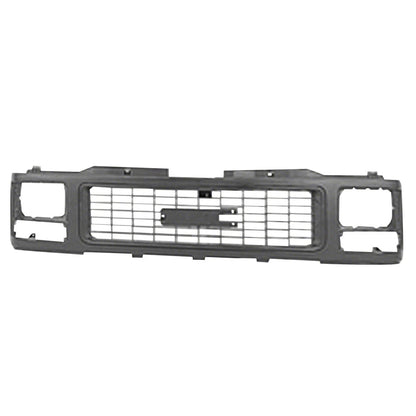 Front Grille Replacement Silver Plastic for Ford Ranger (2011–2018)
