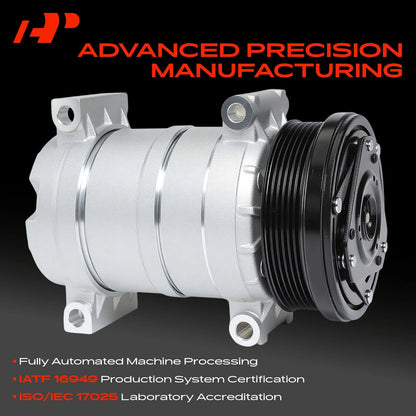 A/C Compressor with Clutch for Chevrolet Astro GMC Safari (1996–2005)
