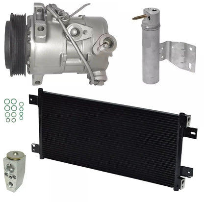 A C Compressor Kit with Condenser for Dodge Caliber 2.0L (2012–2012)