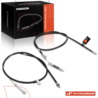 2X Rear Parking Brake Cable for Chevrolet Silverado 2500 HD (2001–2007)