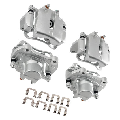 Front Rear Brake Caliper Set for Chevrolet Equinox (2010–2017)