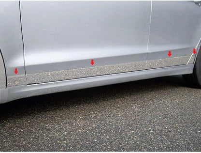 8pc. Luxury FX Stainless Steel Lower Rocker Panel Trim for 2013-2020 Ford Fusion