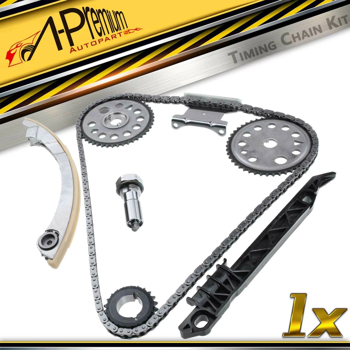 8X Timing Chain Kit for Chevrolet Equinox (2010–2017) Malibu (2004–2014) Impala
