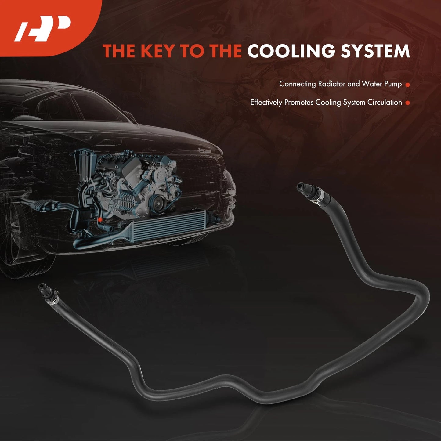 Coolant Breather Pipe for Mercedes-Benz S550 S63 AMG CL550 CL63 AMG (2007–2018)