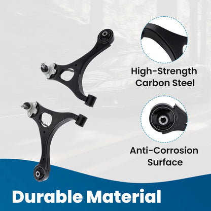 Front Lower Control Arm w/Ball Joint Sway Bar for 2006–2011 Honda Civic