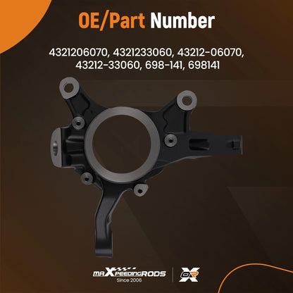 Front Left Steering Knuckle for Toyota Camry (1997–2001) Avalon Sienna