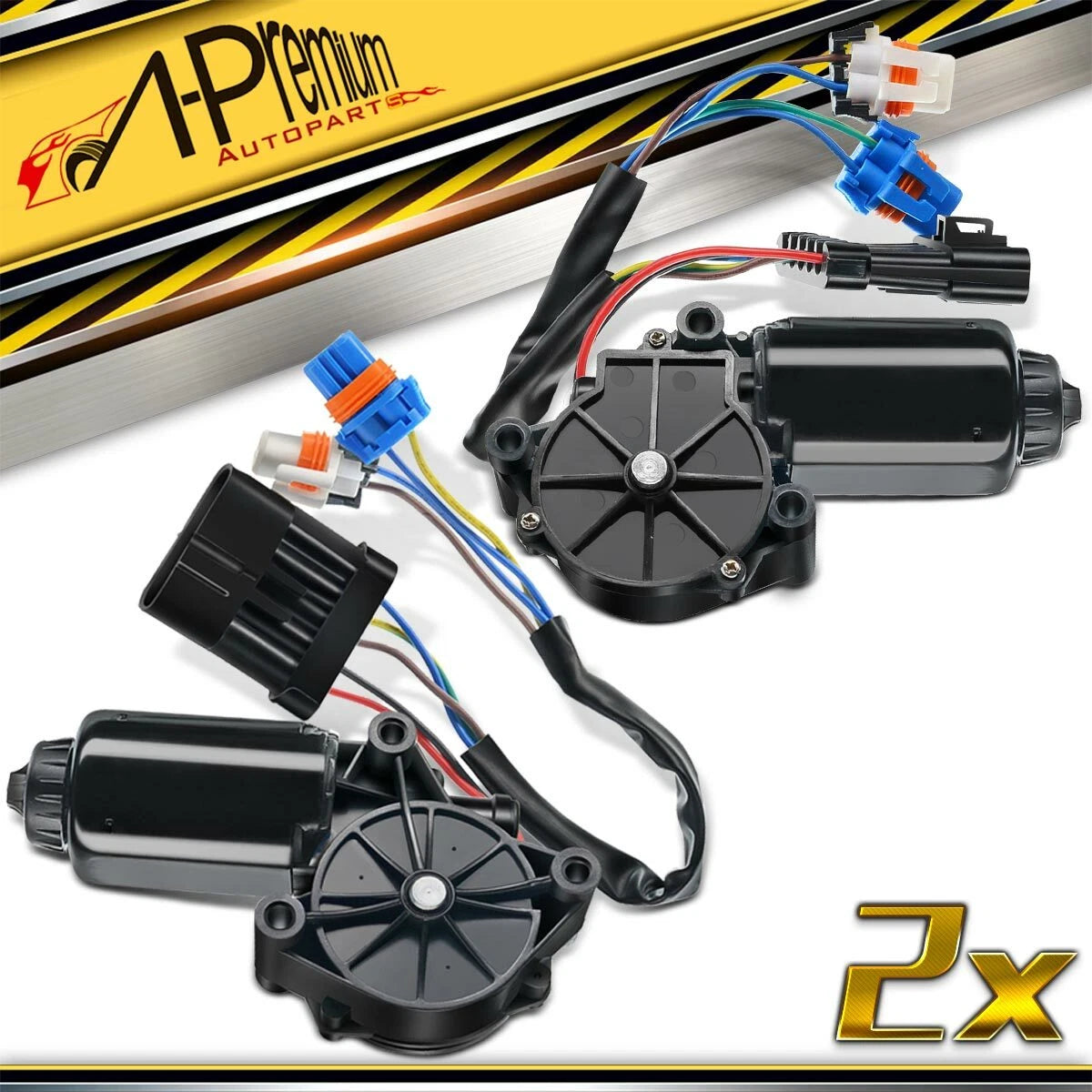 2X Headlight Motors for Chevrolet C5 Corvette (2000–2004)