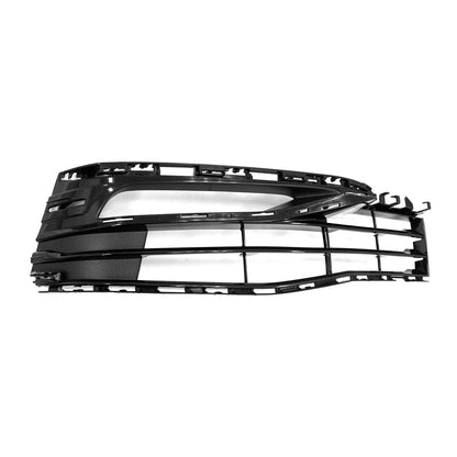 Replacement Black Painted ABS Plastic Front Passenger Lower Bumper Cover Grille