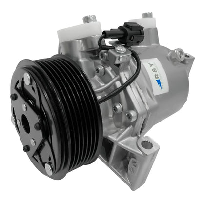 AC Compressor Kit w Condenser for Nissan Versa Note 1.6L (2017–2019)