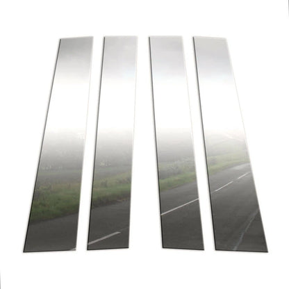 Chrome Pillar Post Covers 4Pc Replacement for Chevy Equinox (2010–2017)