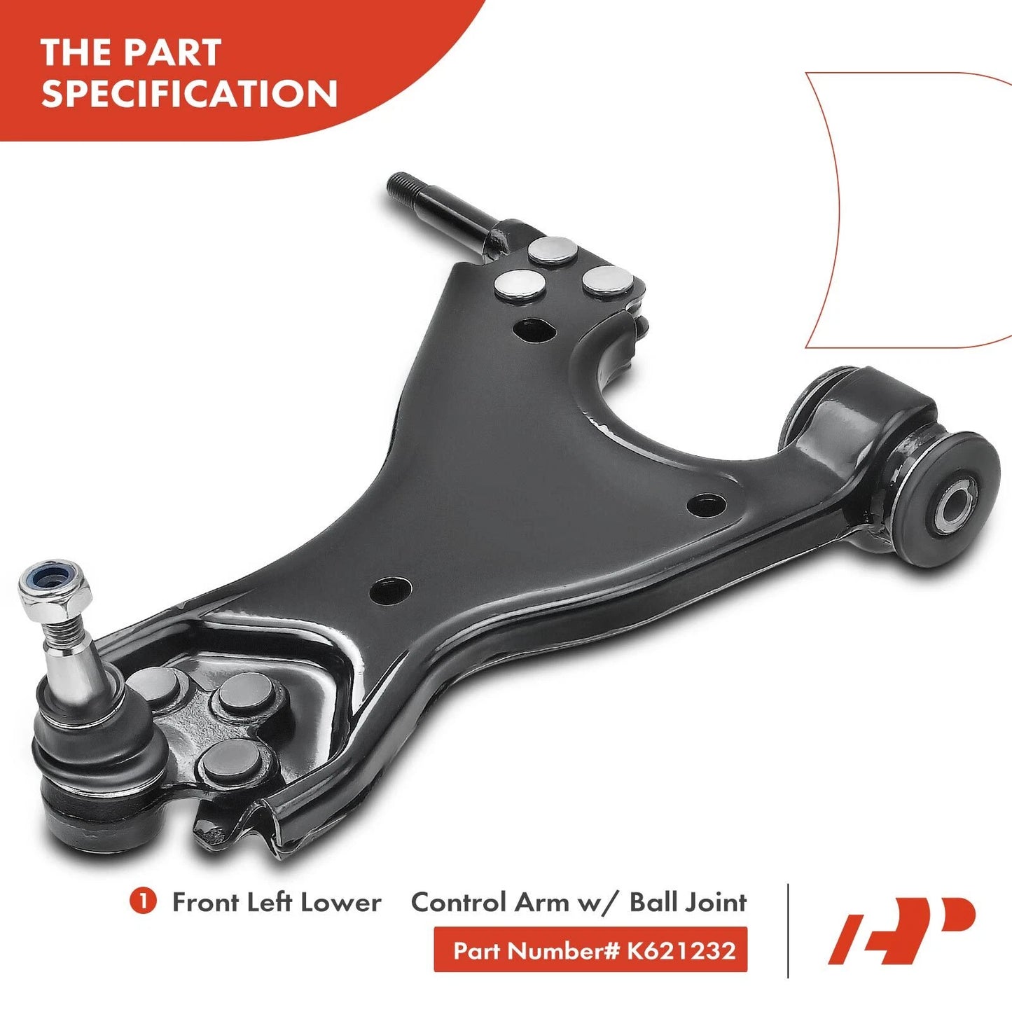 6X Control Arm Tie Rod End for Chevy Traverse (2018–2023)