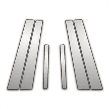 6Pc Chrome Pillar Post Covers Replacement for Nissan Altima (1998–2001)