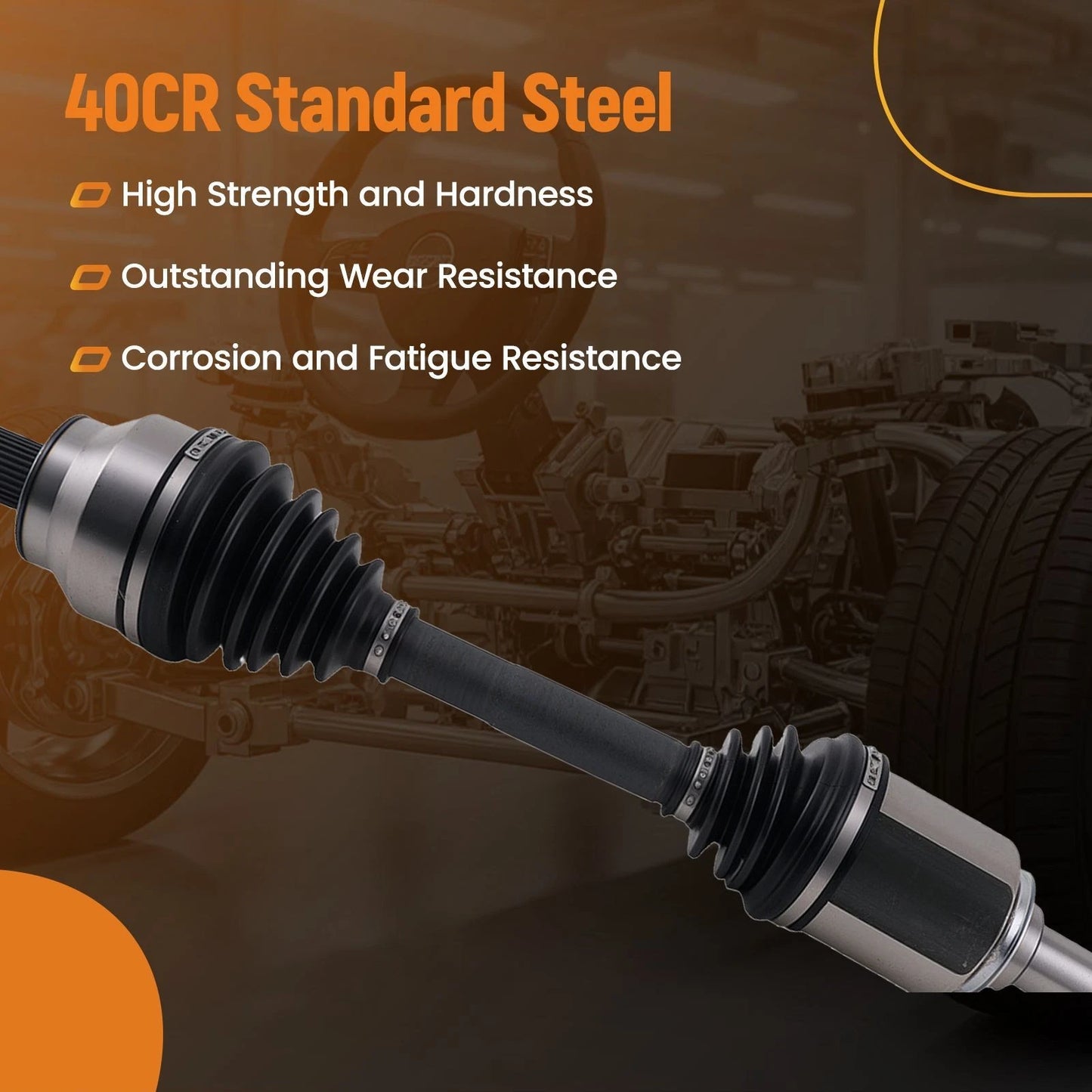CV Axle for Dodge Durango 2011–2023 Jeep Grand Cherokee 2011–2022