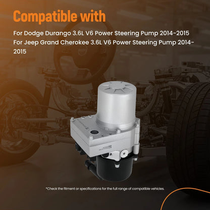Front Power Steering Pump for Dodge Durango Jeep 3.6L V6 (2014–2015)