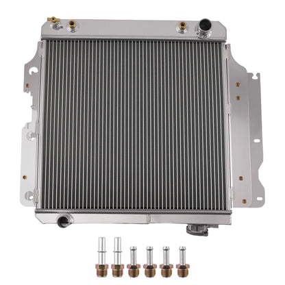 Aluminum 3 Row Radiator for Jeep Wrangler Rubicon/X (1997–2006)