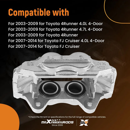 Front Left Brake Caliper for Toyota Tacoma (2019–2020)