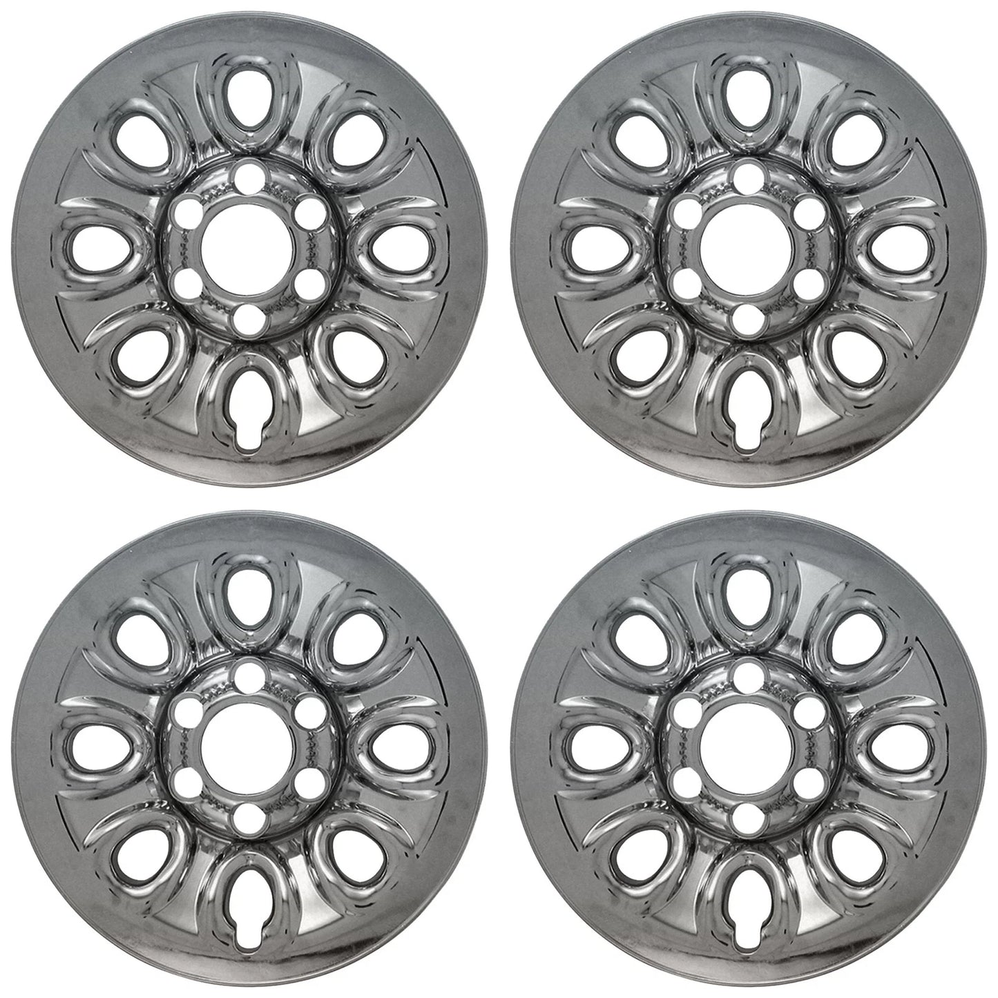 17" Chrome Wheel Skins for 2009-2014 GMC Savana - Upgrade Your Auto UQSK0223