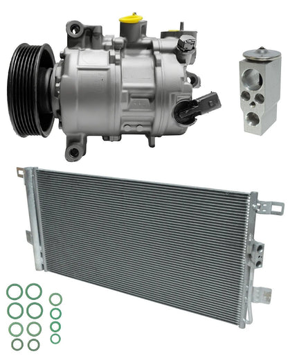 A/C Compressor Kit with Condenser for Audi Q5 2.0L (2018–2018)