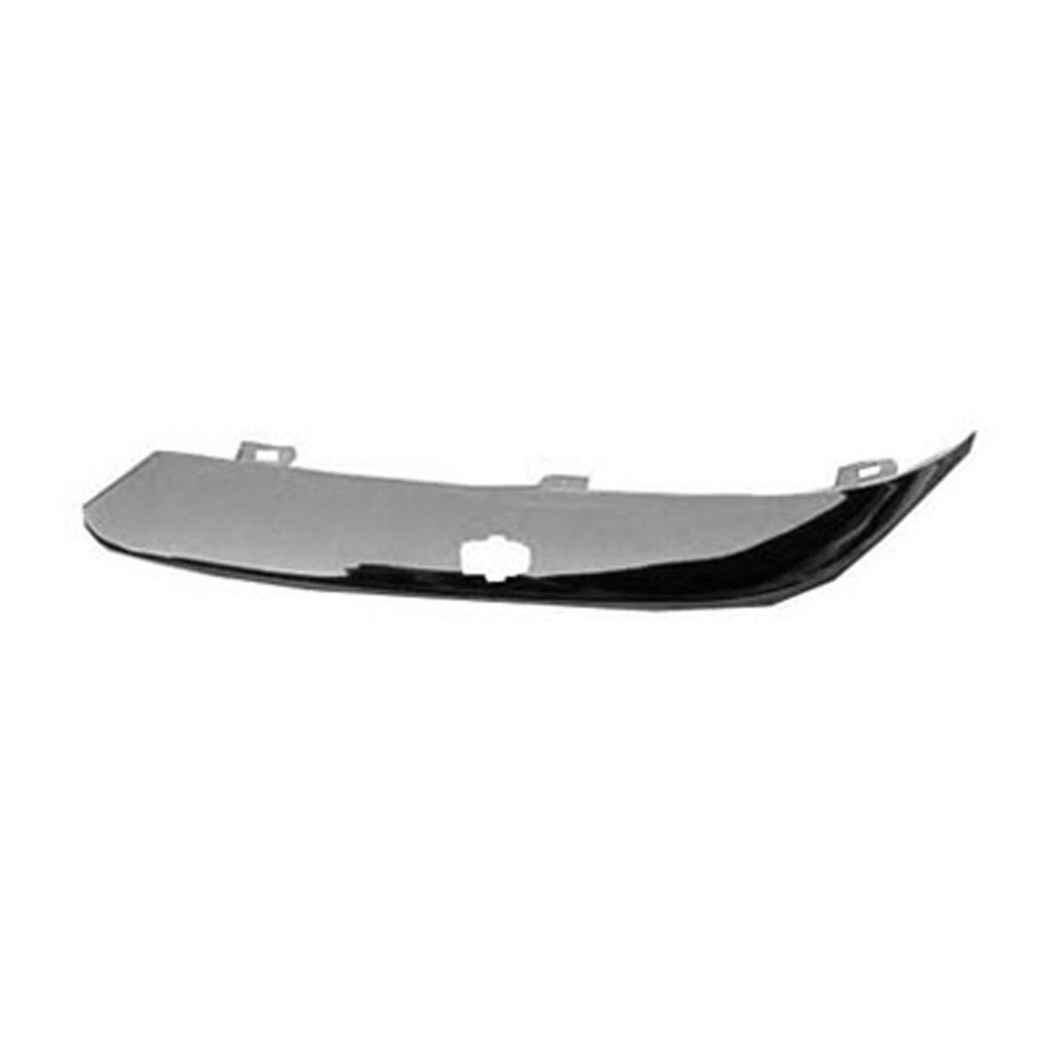 Replacement Chrome Front Passenger Bumper Cover Molding w/Head Light Washer Hole