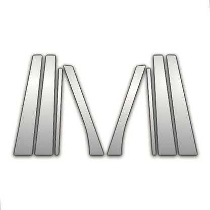 8Pc Chrome Pillar Post Covers Replacement for Buick Enclave (2008–2017)