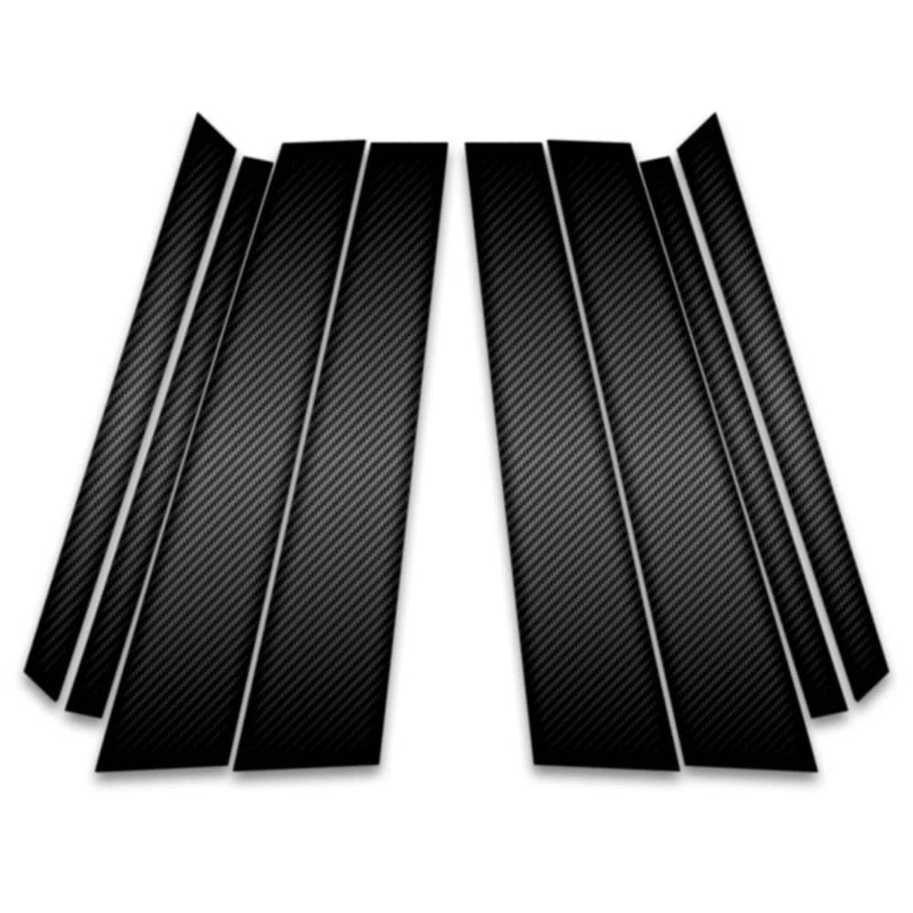 8pc Carbon Fiber Pillar Post Covers for 2019-2023 BMW X5 - SRC0132