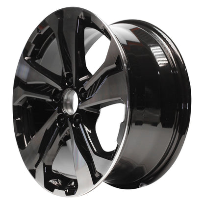 JTE Wheels Mach'd Black Inset Pockets 17 Inch Rim for Honda CR-V (2017–2018)