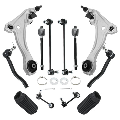Front Lower Control Arm, Tie Rod & Sway Bar Link for Nissan Maxima (2009–2014)