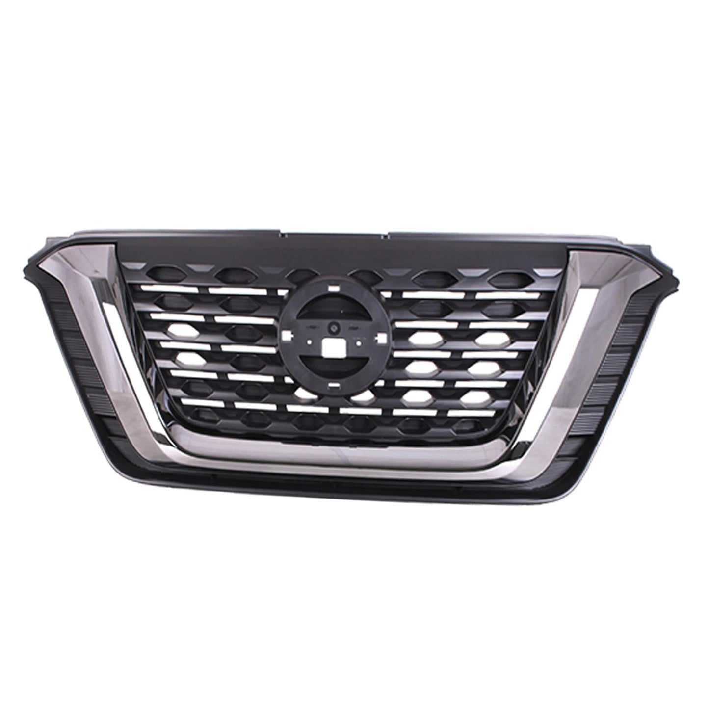 Front Grille Replacement Black Smoked Chrome ABS Plastic for Toyota Prado (2010–2020)