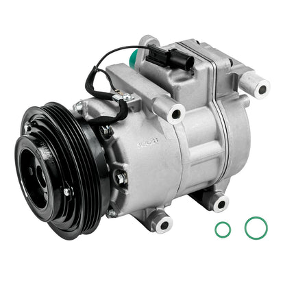 A/C Compressor w/ 4-Groove for Hyundai Elantra (2007–2012)
