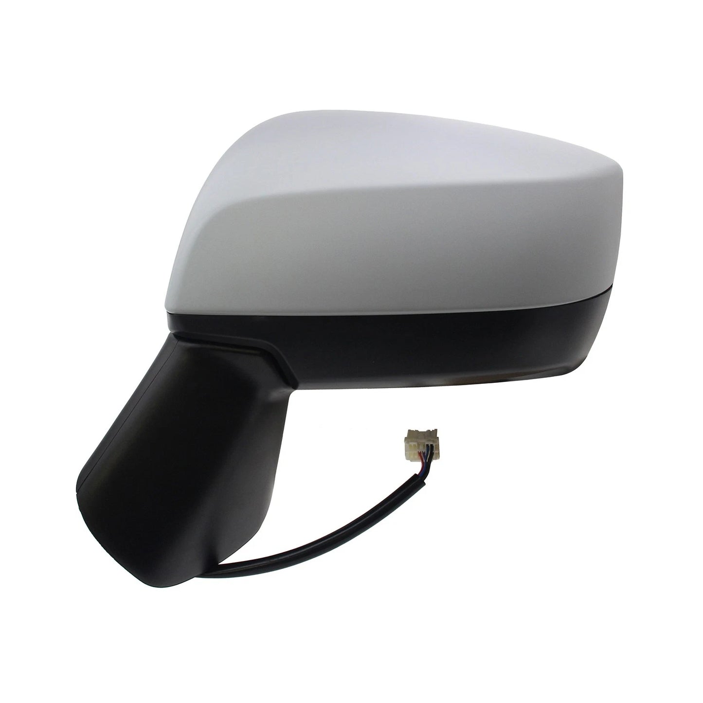 Replacement Ready to Paint Driver Side Door Mirror w/o Turn Signal
