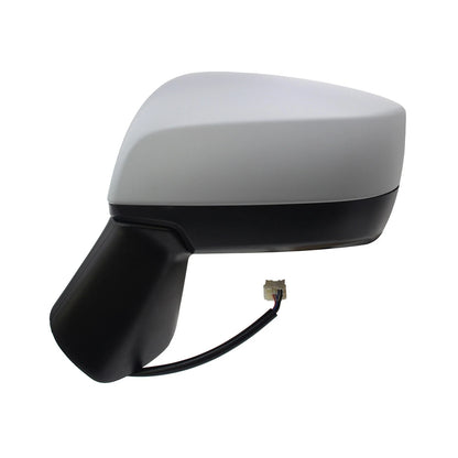 Replacement Ready to Paint Driver Side Door Mirror w/o Turn Signal