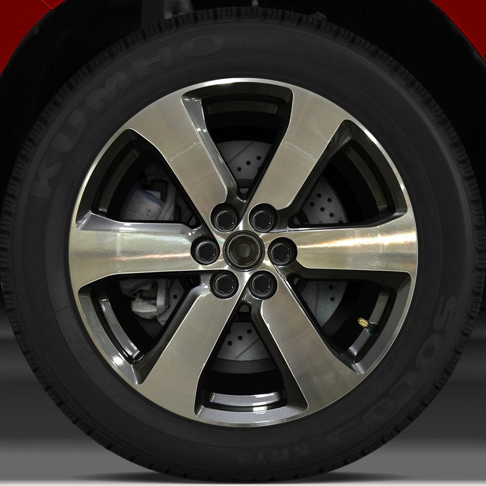 20x8 Factory Wheel (Medium Charcoal Machined Painted) for 2018 Chevy Traverse