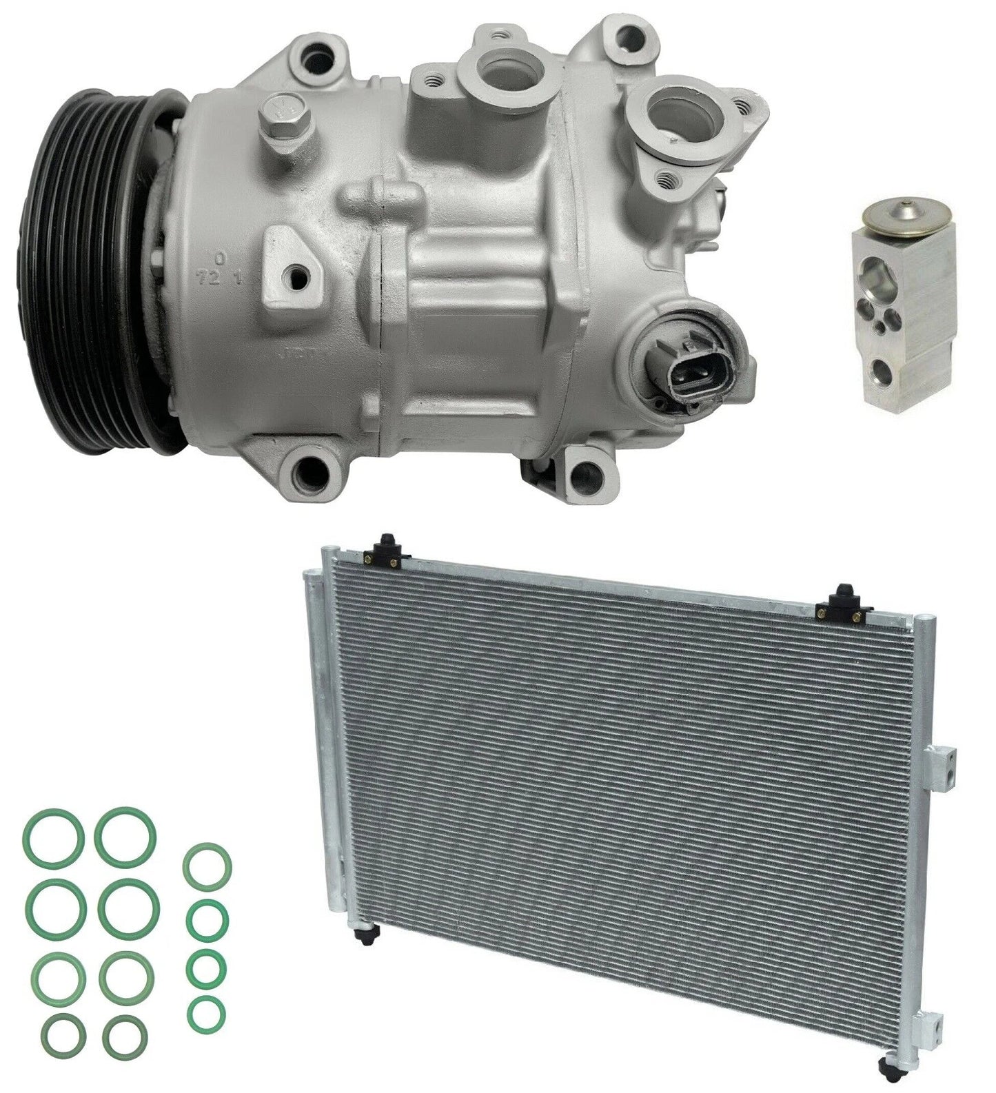 A C Compressor Kit With Condenser for Toyota RAV4 2.5L (2013–2016)