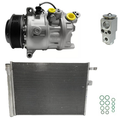 A/C Compressor Kit With Condenser for BMW X7 4.4L (2019–2022)