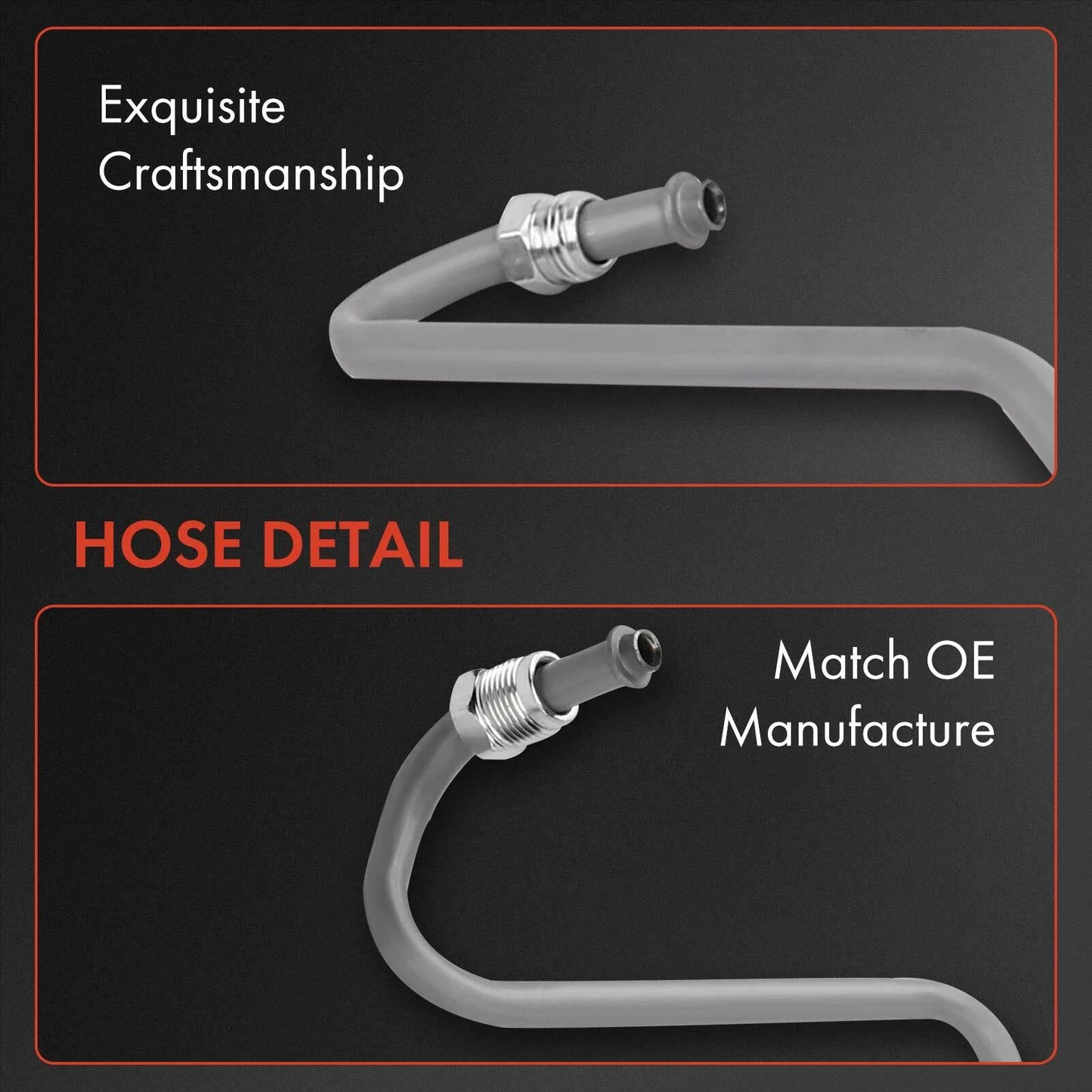 3X Power Steering Pressure & Return Line Hose for Chevy Express 2500 (2003–2021)