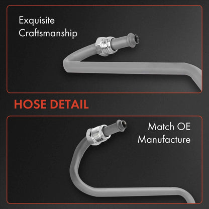 3X Power Steering Pressure & Return Line Hose for Chevy Express 2500 (2003–2021)