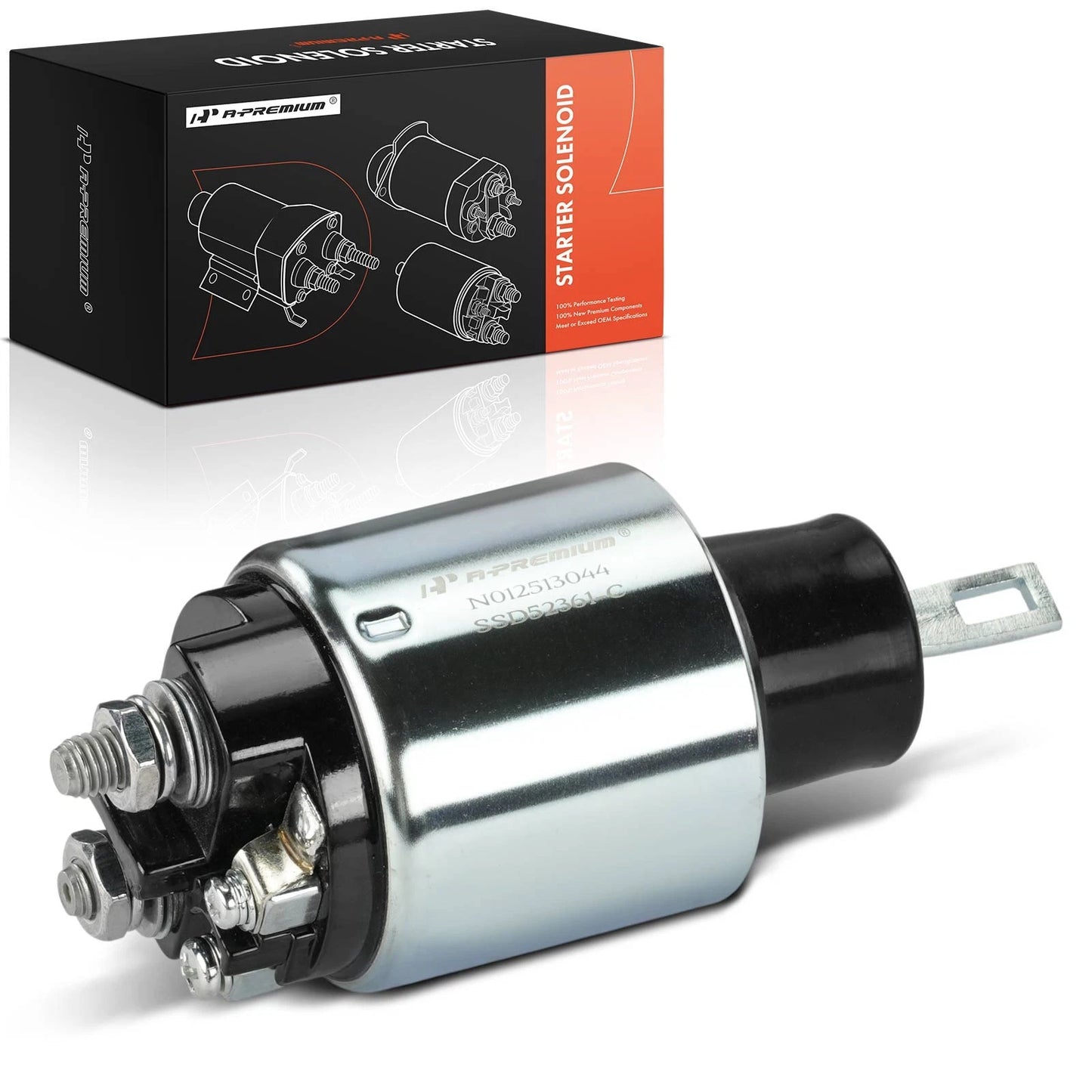 12 Volt Starter Solenoid for Mercedes-Benz 450SEL 450SL 450SLC (1973–1980)