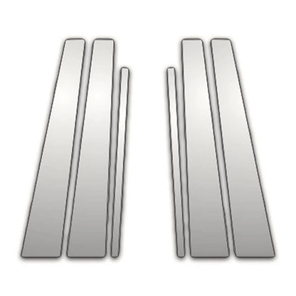 6Pc Chrome Pillar Post Covers Replacement for Cadillac Deville (2000–2005)