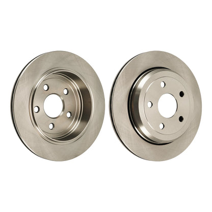 2x Vented Coated Rear 13" Brake Rotor for 2011–2020 Grand Cherokee Durango