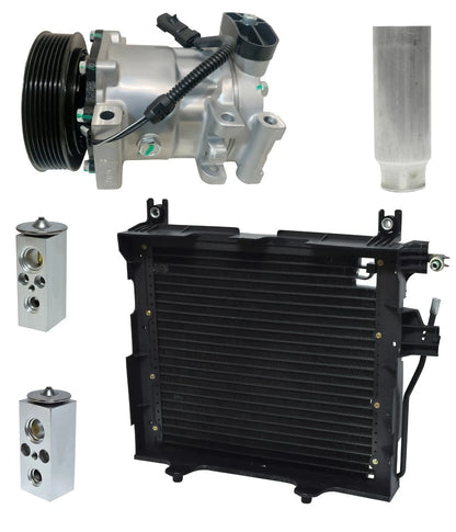 AC Compressor Kit With Condenser Replacement for Dodge Durango (1999–2003)