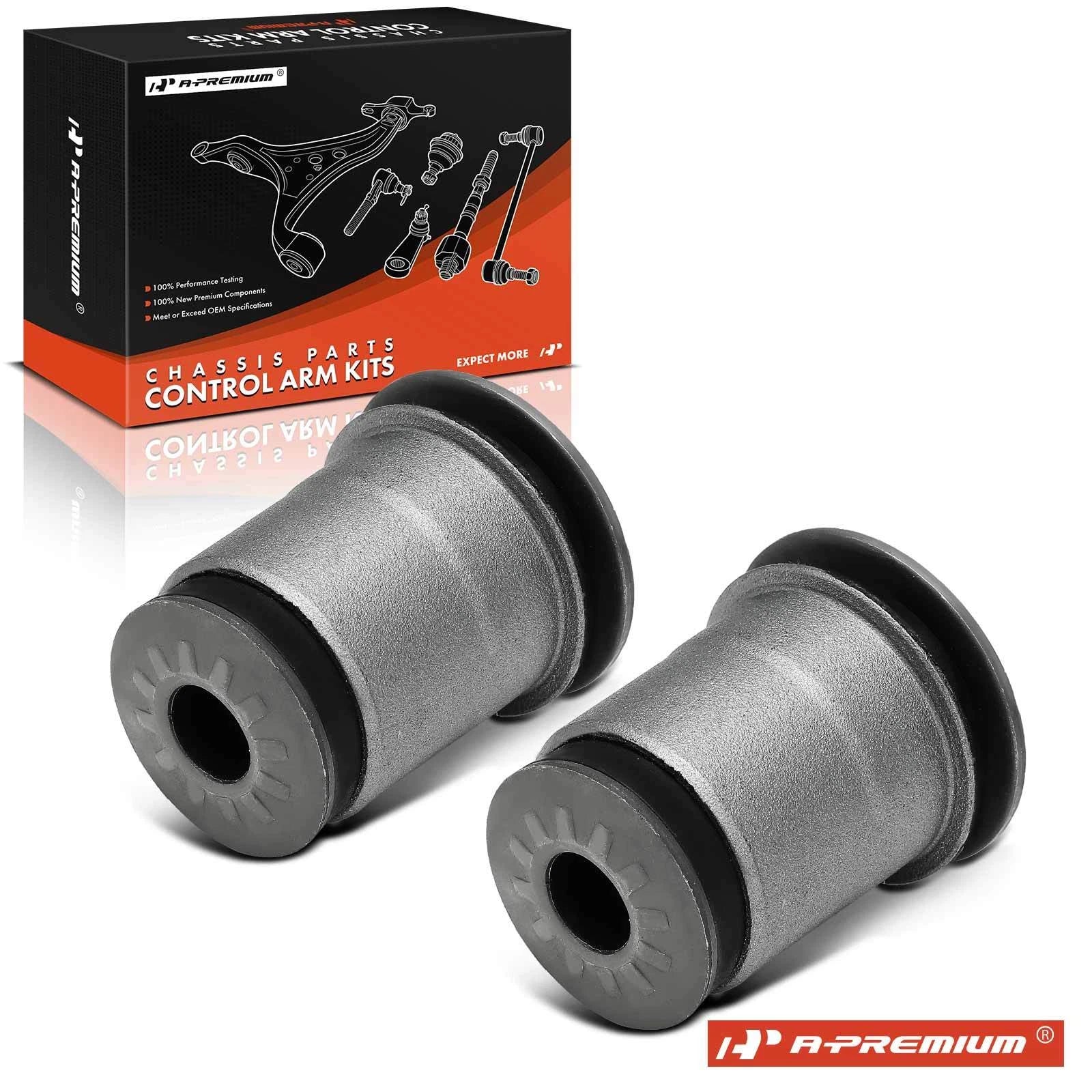 2X Front Lower Inner Rearward Control Arm Bushing for Chevy GMC