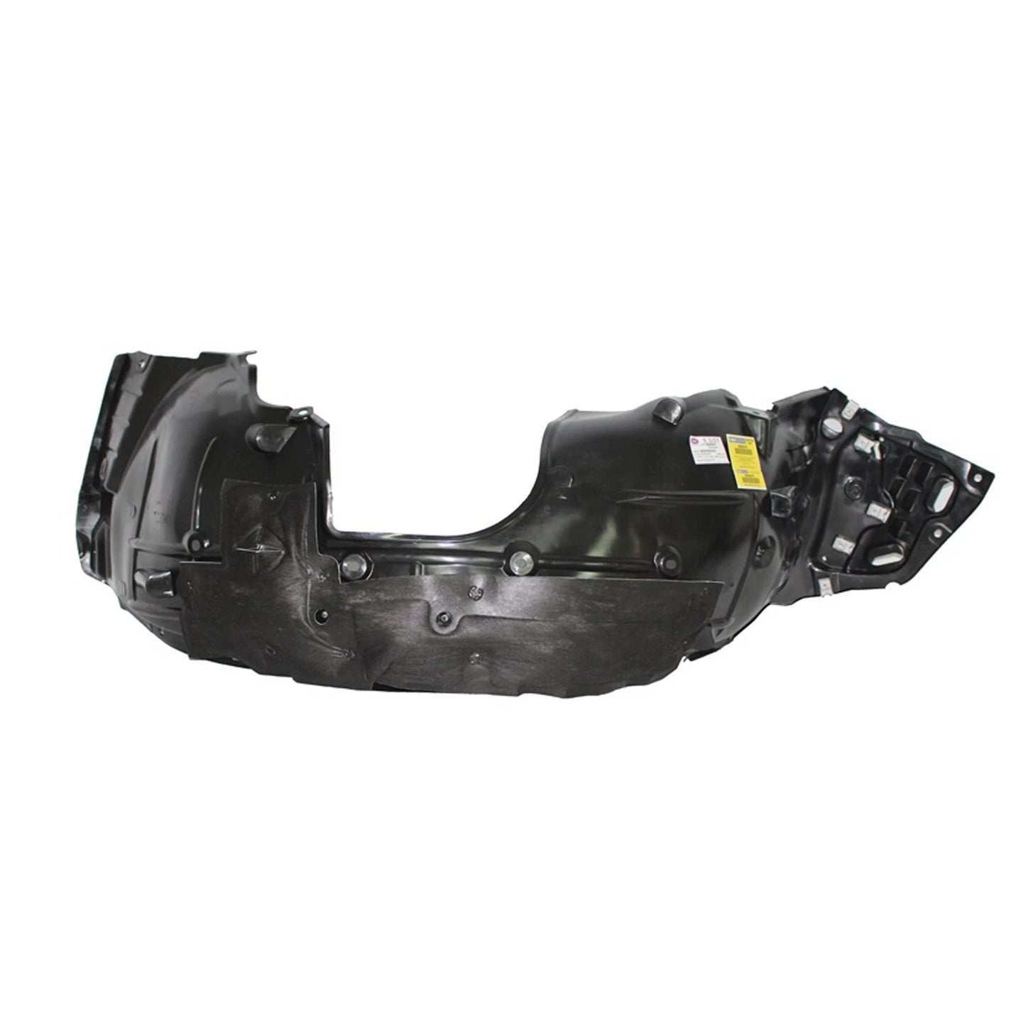 Replacement LLDPE Plastic Front Passenger Side Fender Liner w/Insulating Foam