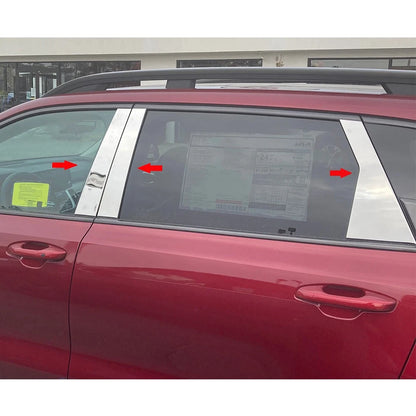 6pc. Luxury FX Pillar Post Trim for 2021-2023 Kia Sorento - LUXFX4203