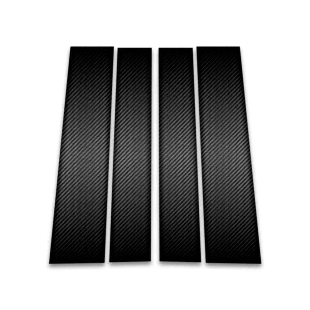 4pc Carbon Fiber Pillar Post Covers for 2008-2015 Scion xD - SRC1190