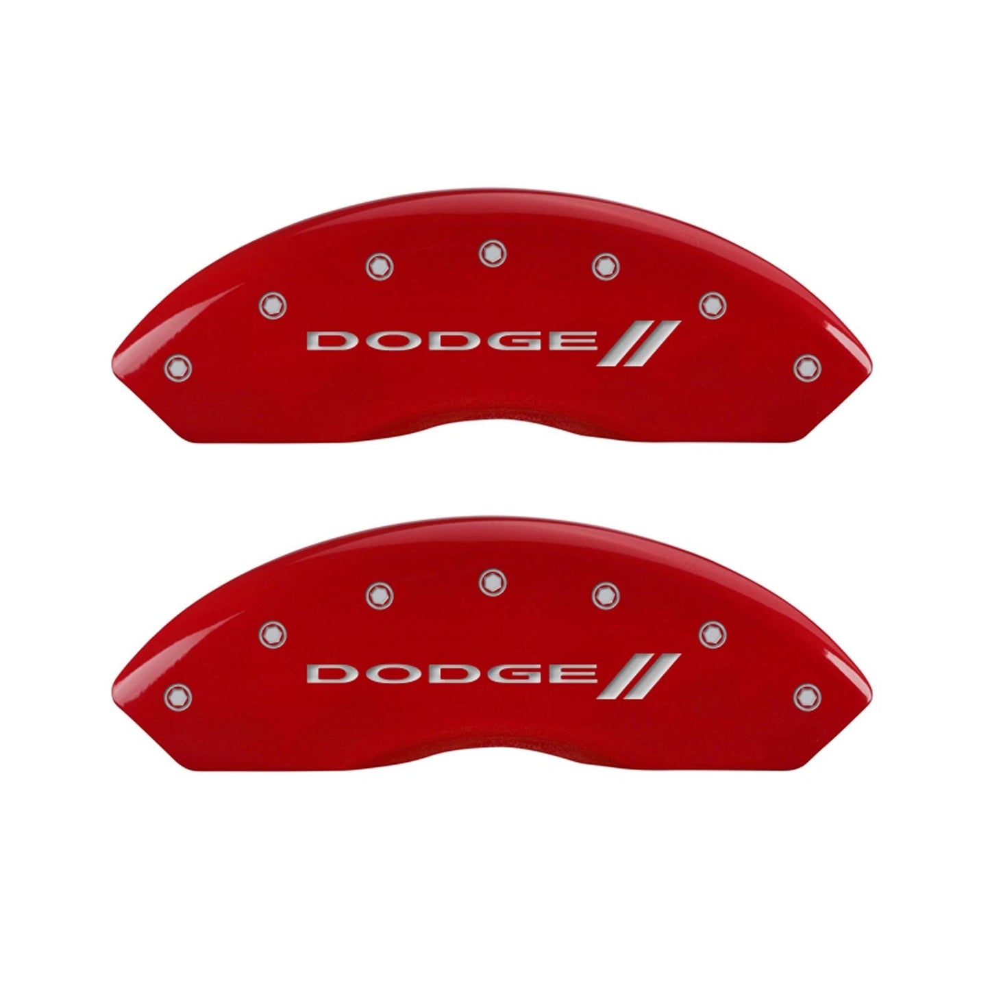 Caliper Covers Set of 4 Red for 2007–2011 Dodge Nitro